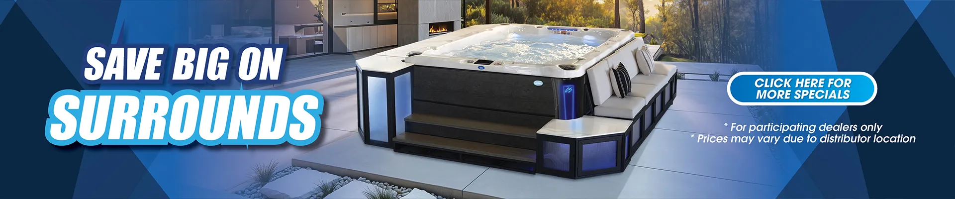 Calspas hot tub being used in a family setting - Apple Valley