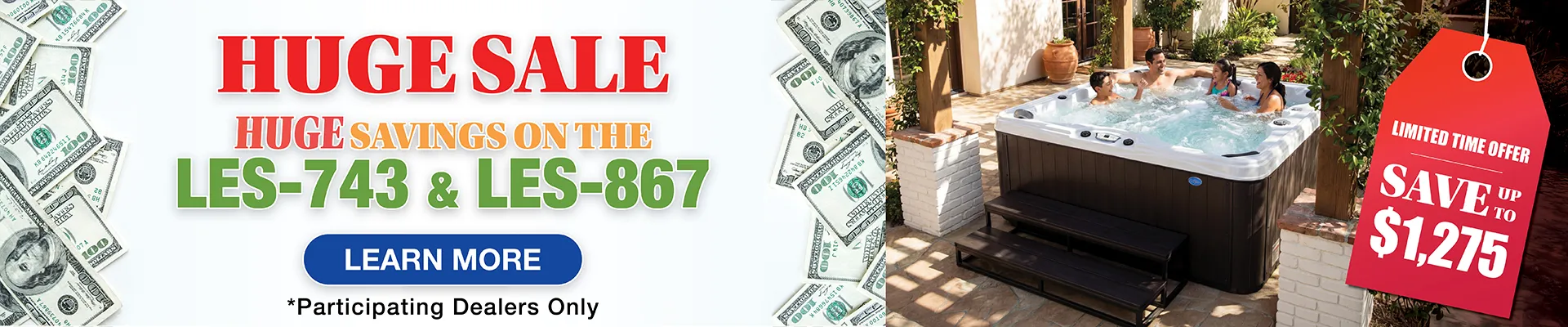 Calspas hot tub being used in a family setting - Apple Valley